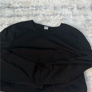 Classic Black Long Sleeve Tee